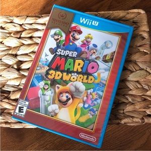 Super Mario 3D World Video Game for Wii U